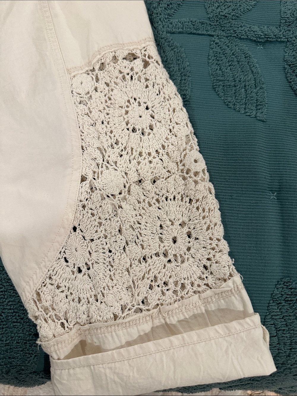 Free People Rockaway Craft pants NWT sz. M - Picture 8 of 10